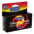 Durex Colors And Scents 3pk