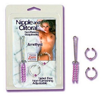 Nipple and Clitoral Non-Piercing Body Jewelry