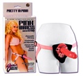 Gina'S Pink Harness WithStud