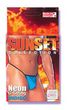 Sunset Collection Neon G-String - Indigo