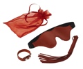 Red Rendezvous Leather Gift Bag