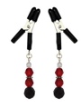 Lite Line Clamp W/Red Beads