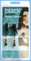 Clamp Black Broad Tip WithBeads