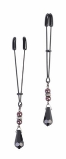 Tweezer Clamp With Pearl Black
