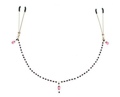 Nipple Clamps Pink Single Strand