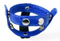 Black and Blue T Style C Ring