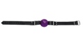 Purple Ball Gag WithD Ring