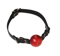 1 3/4In Red Ball Gag WithBuckle
