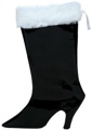 Stocking Large Black Boot