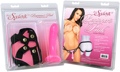 Beginner'S Pink Harness/Dildo Kit