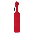Fur Lined Leather Paddle Red