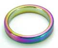 Rainbow Heavy Ring 1.375in