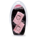 Pink Plush Wrist Cuffs