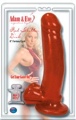 Red Glitter Dick 8In Fantasy Cock